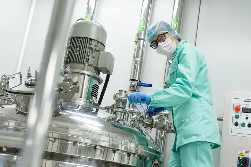 Proceso farmacéutico