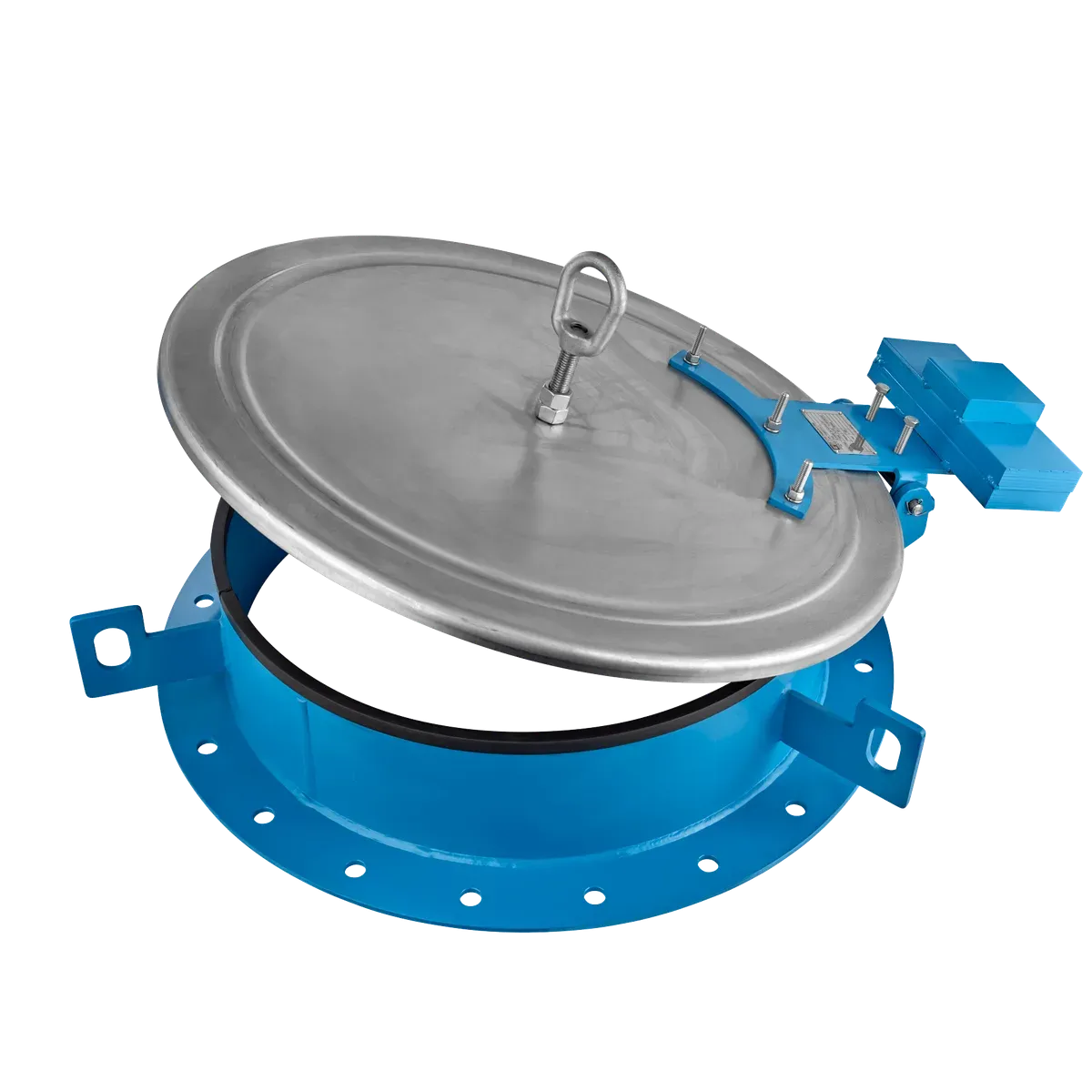 Weight-Loaded, Hinged Emergency Pressure Relief Valve MODEL 2400A