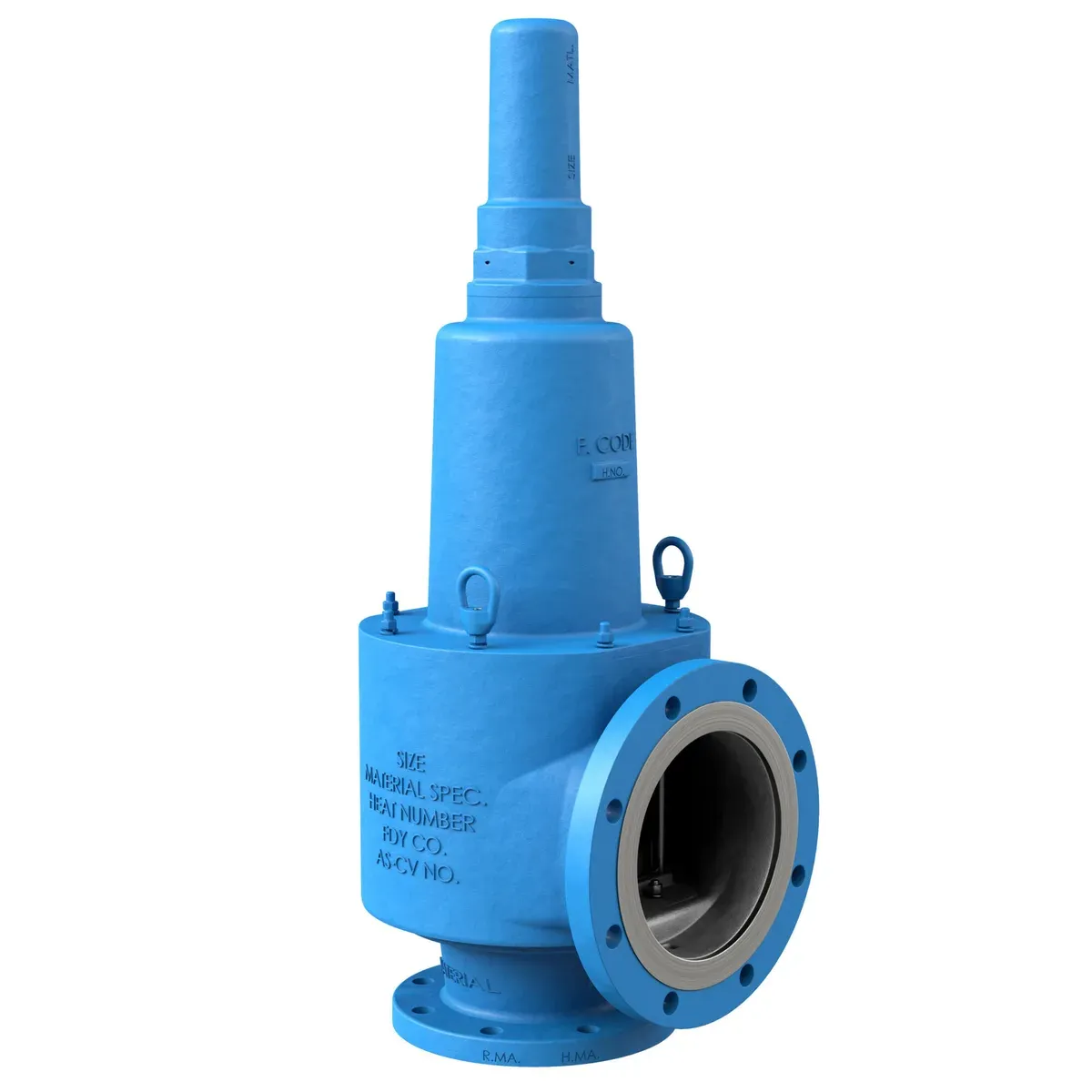 Spring-Loaded Pressure Relief Valve MODEL 12F-TS0